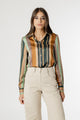 MONICA SATIN SHIRT