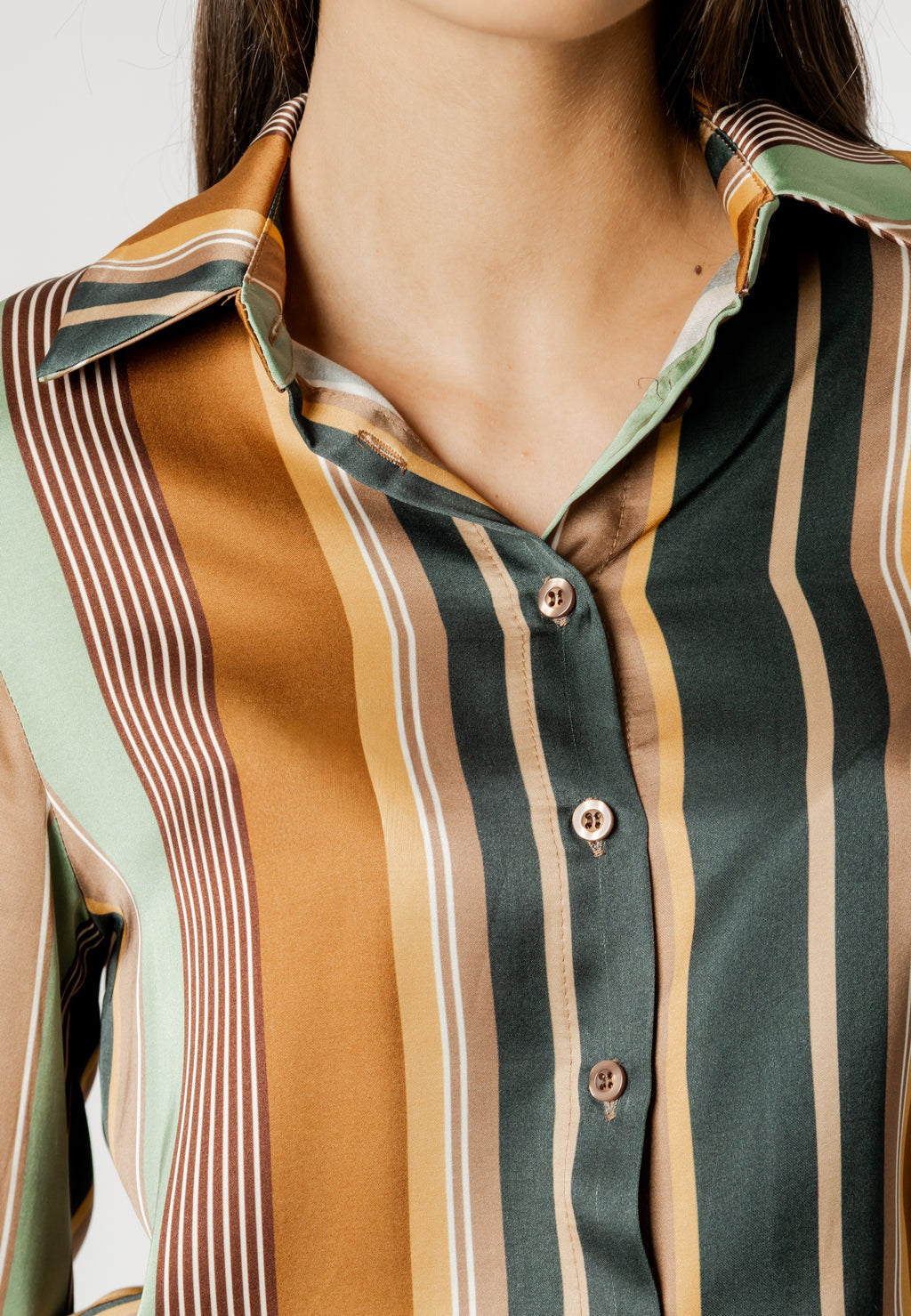 MONICA SATIN SHIRT