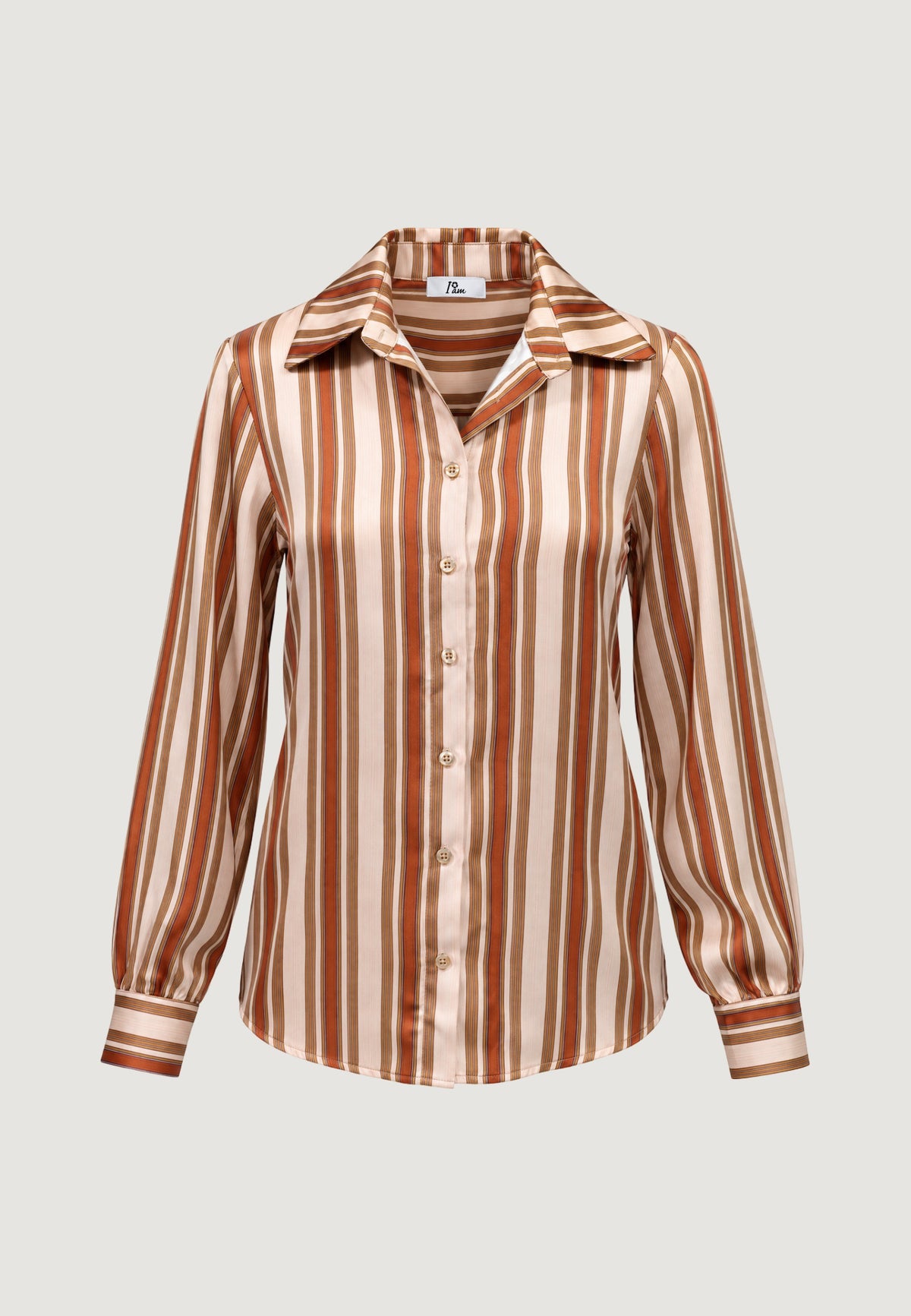 MONICA SATIN SHIRT