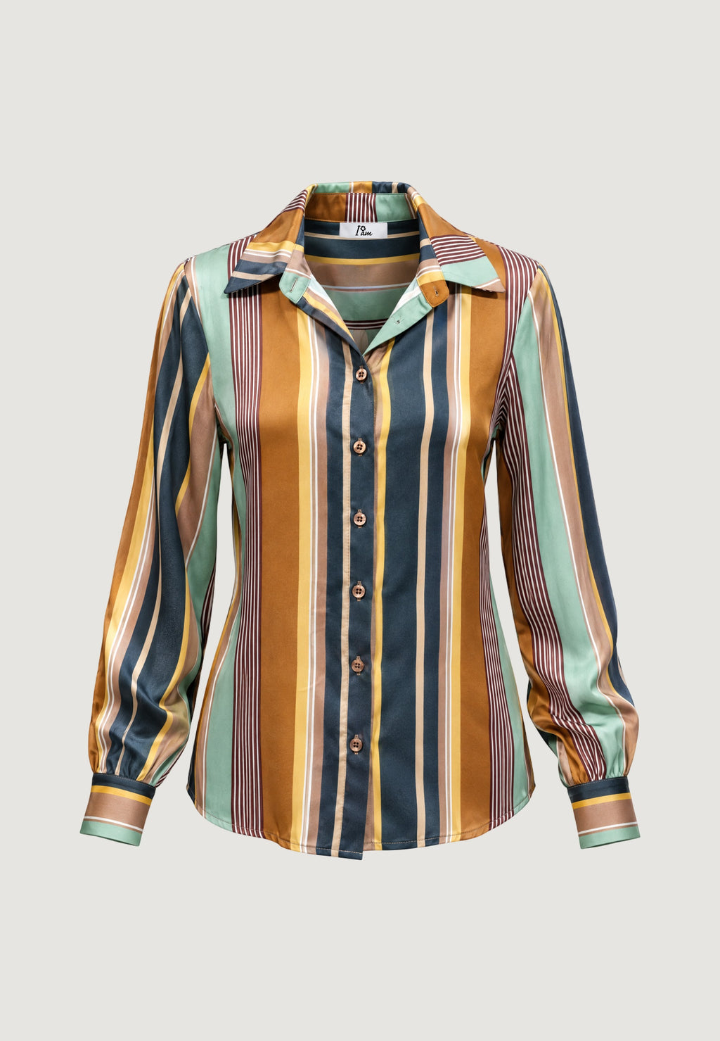 MONICA SATIN SHIRT