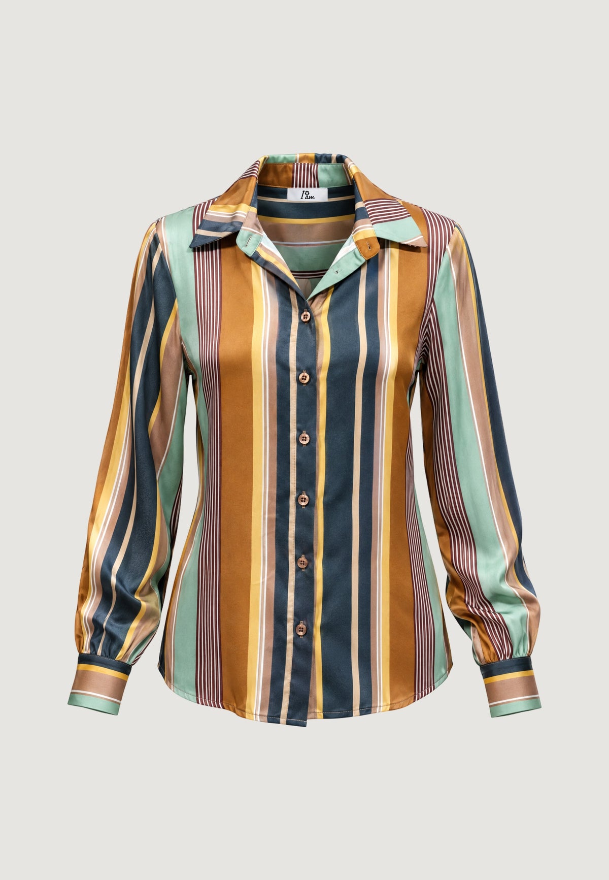 MONICA SATIN SHIRT