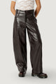LOREDANA FAUX LEATHER BARREL