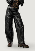 LOREDANA FAUX LEATHER BARREL