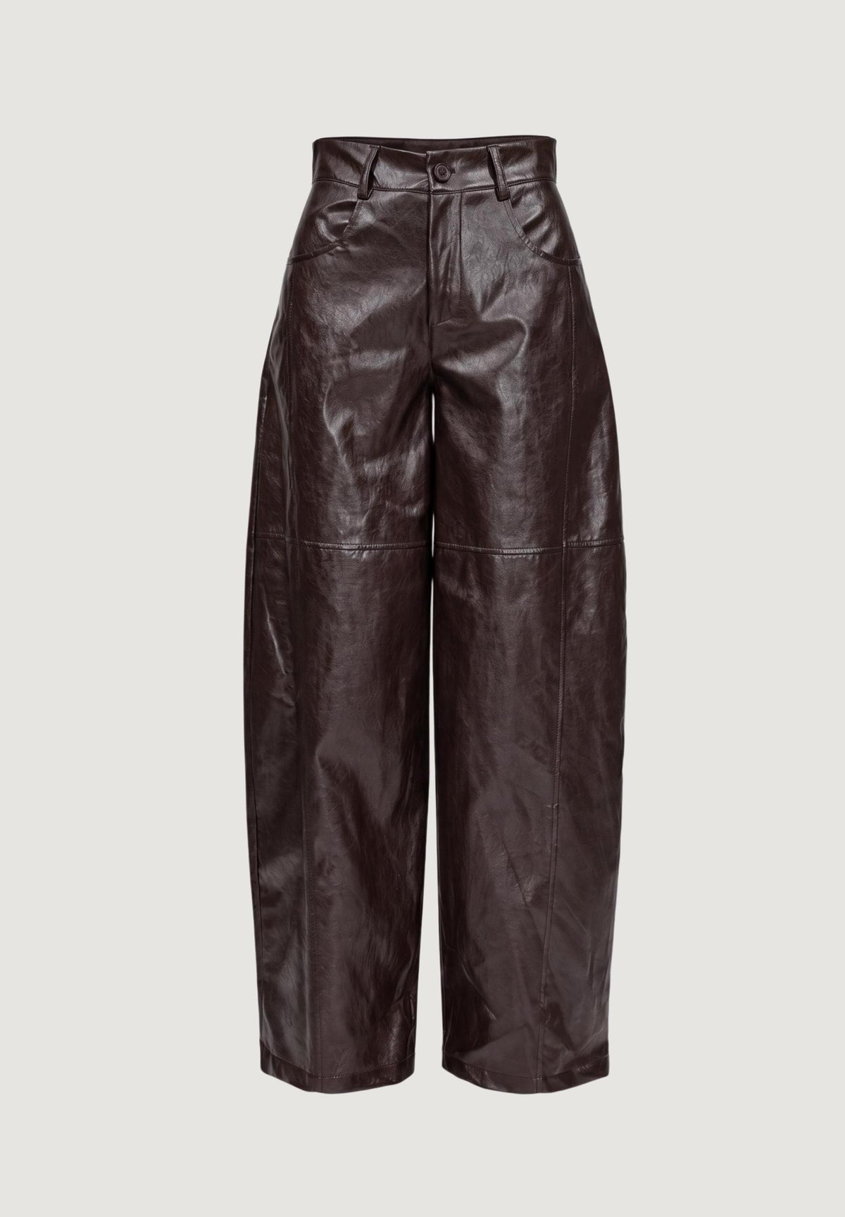LOREDANA FAUX LEATHER BARREL