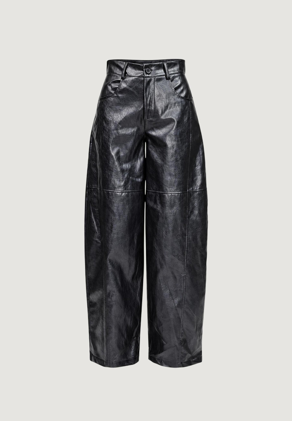 LOREDANA FAUX LEATHER BARREL