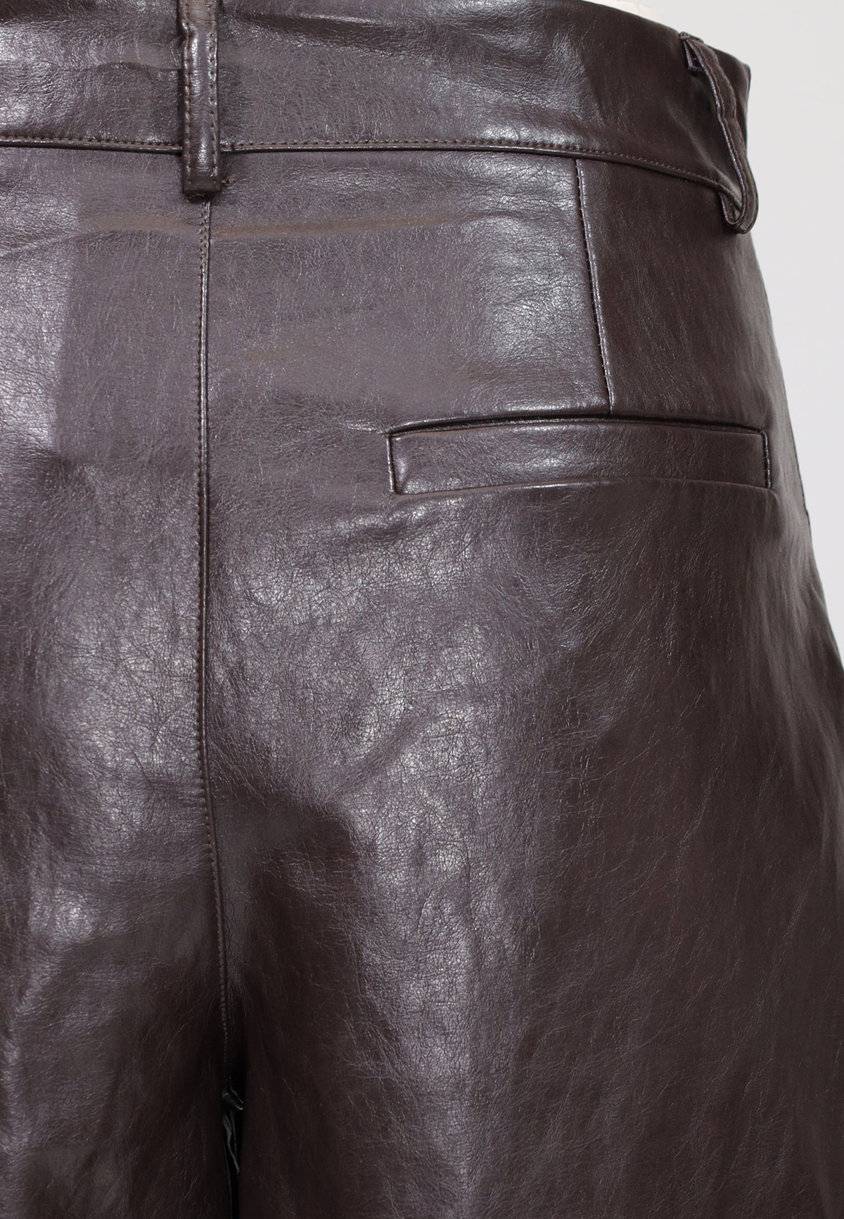 LOREDANA FAUX LEATHER BARREL
