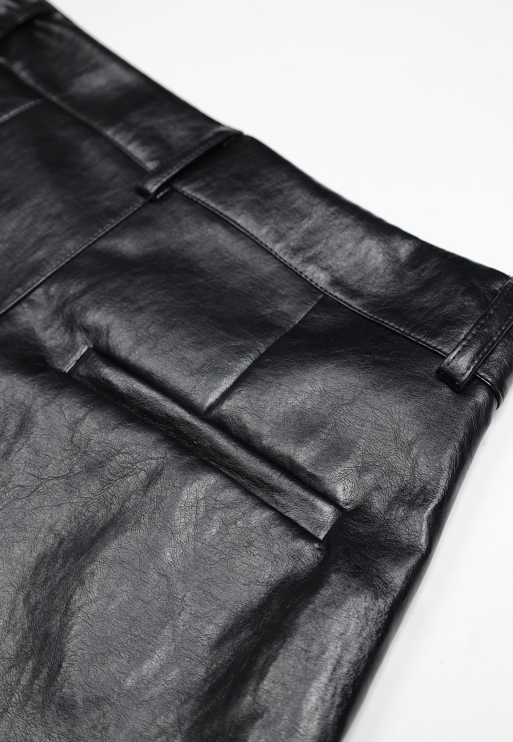LOREDANA FAUX LEATHER BARREL