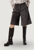 alice cord pleat shorts