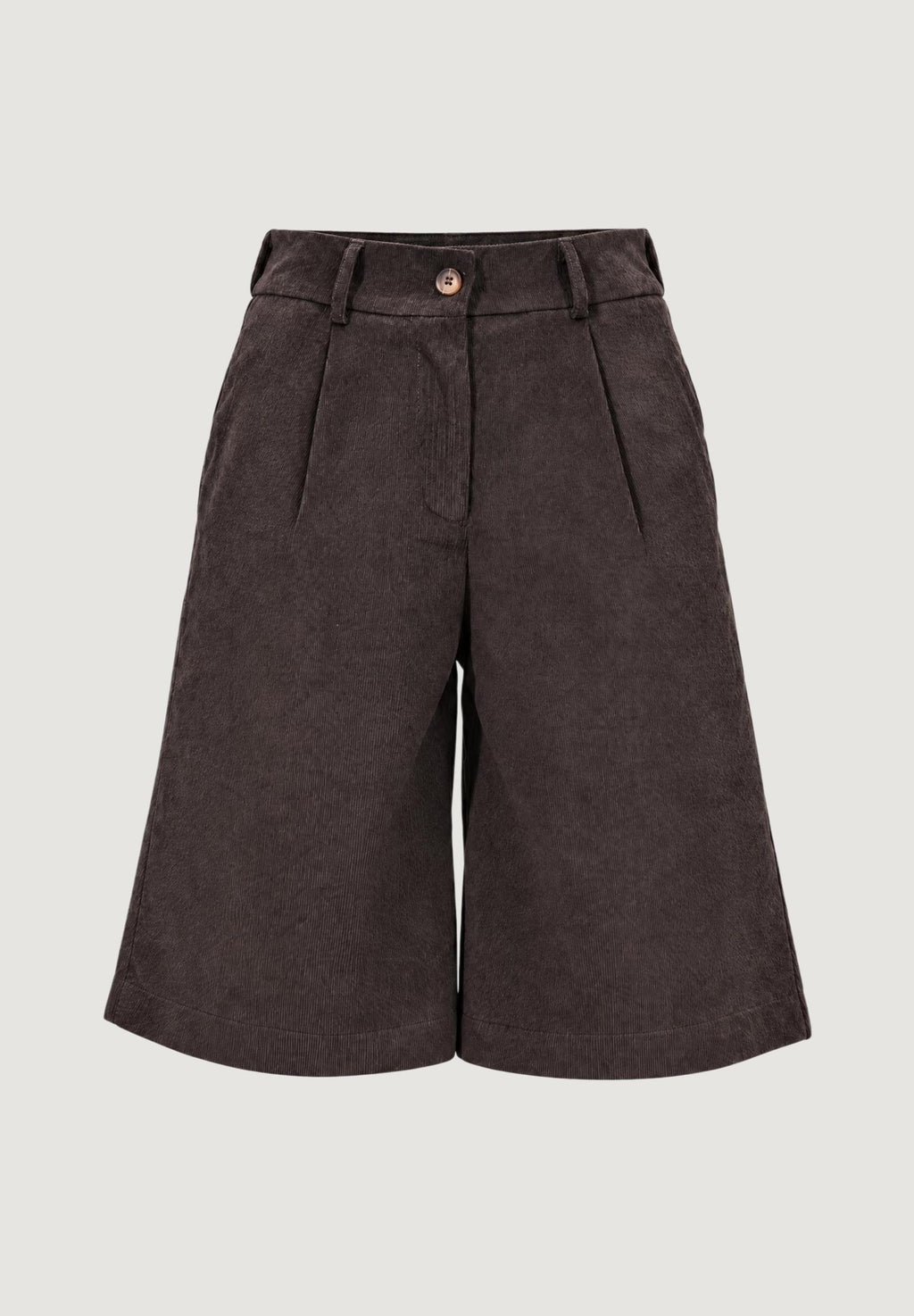 alice cord pleat shorts