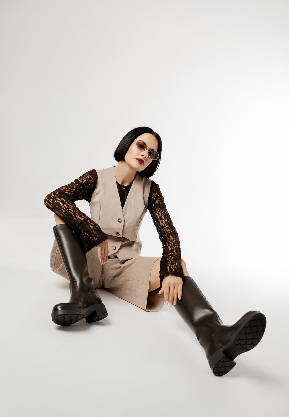 alice cord waistcoat