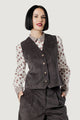 alice cord waistcoat