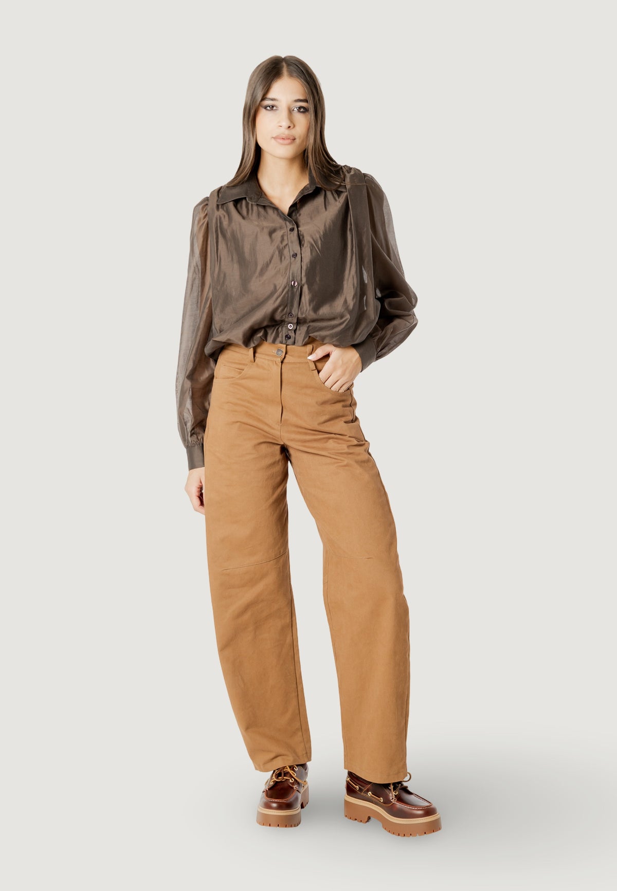SIMONA BALLON VOILE SHIRT