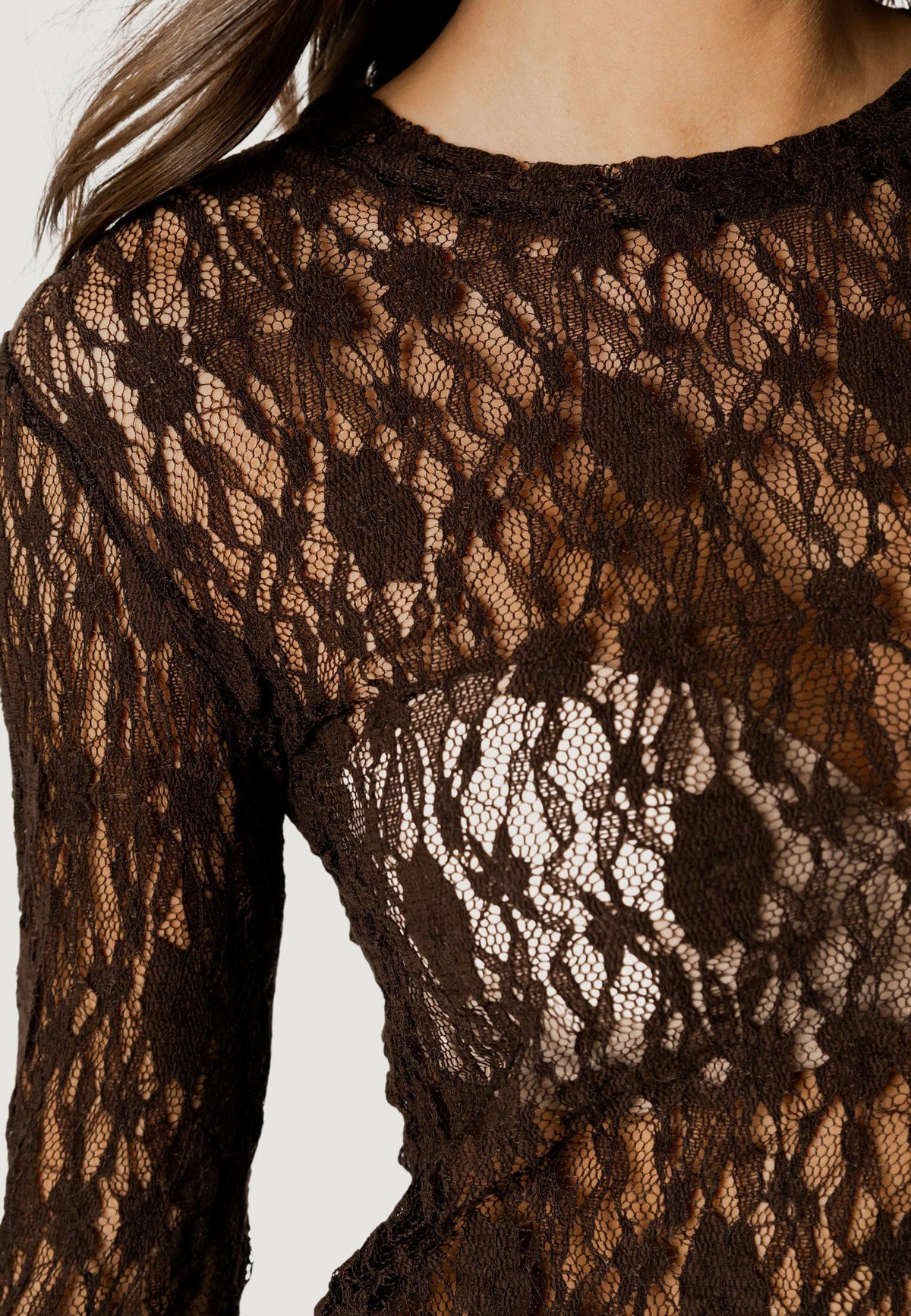 sharon lace top