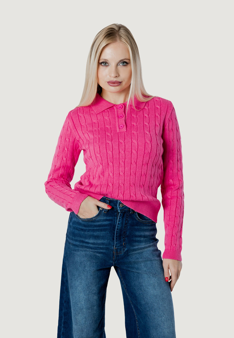 ortensia CABLE POLO KNIT
