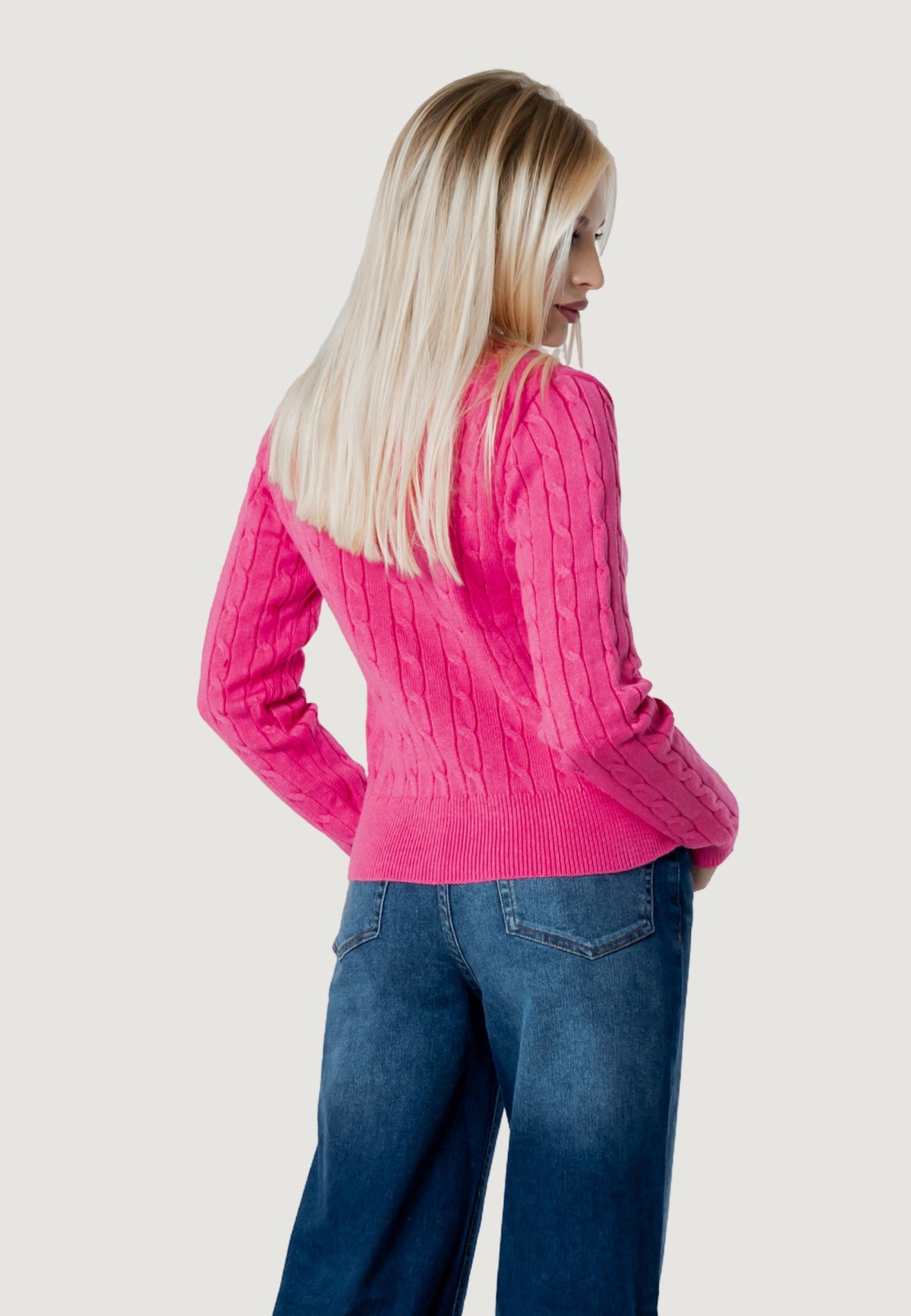 ortensia CABLE POLO KNIT