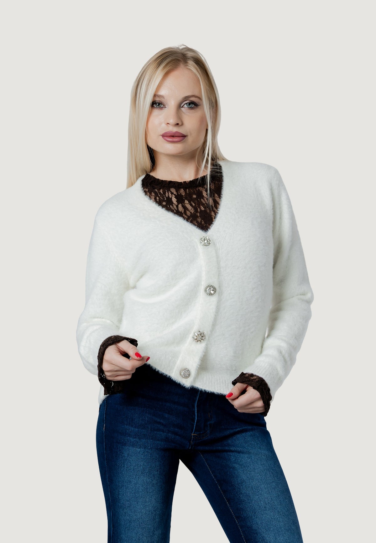 lotus FLUFFY CARDIGAN