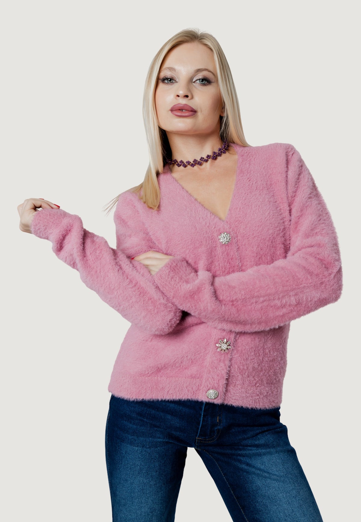lotus FLUFFY CARDIGAN