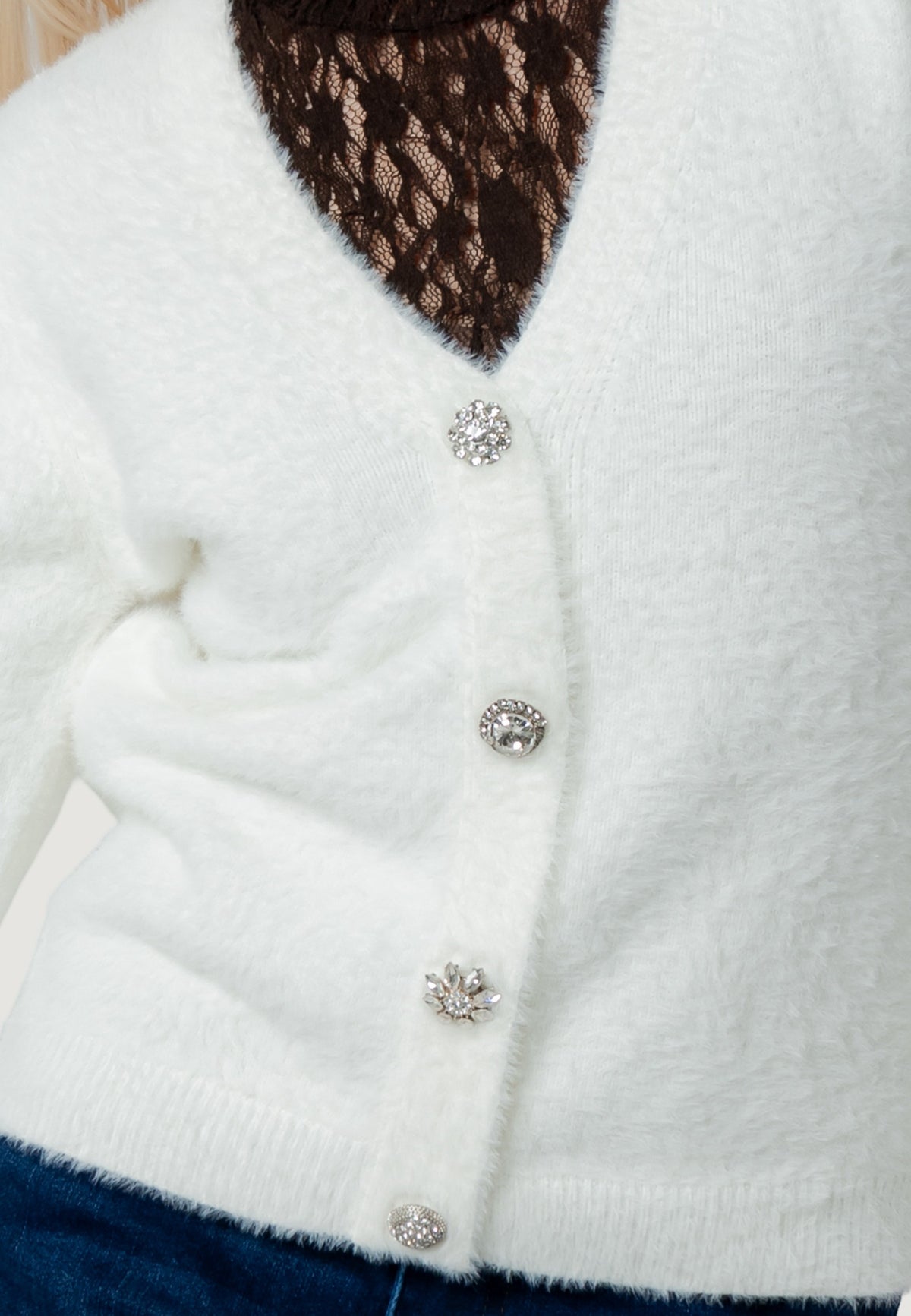 lotus FLUFFY CARDIGAN