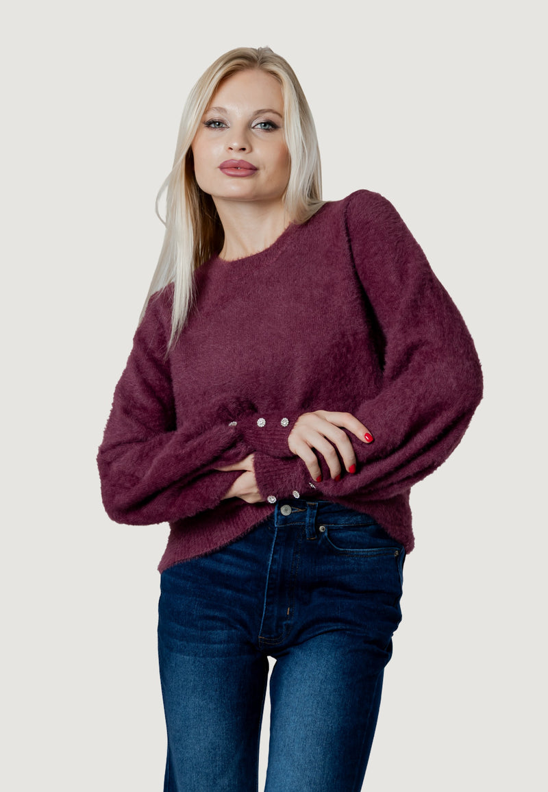 lotus FLUFFY CREW KNIT