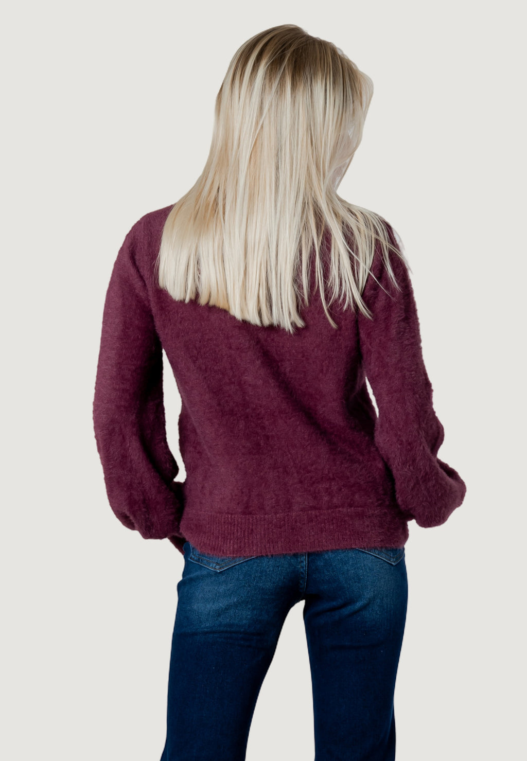 lotus FLUFFY CREW KNIT
