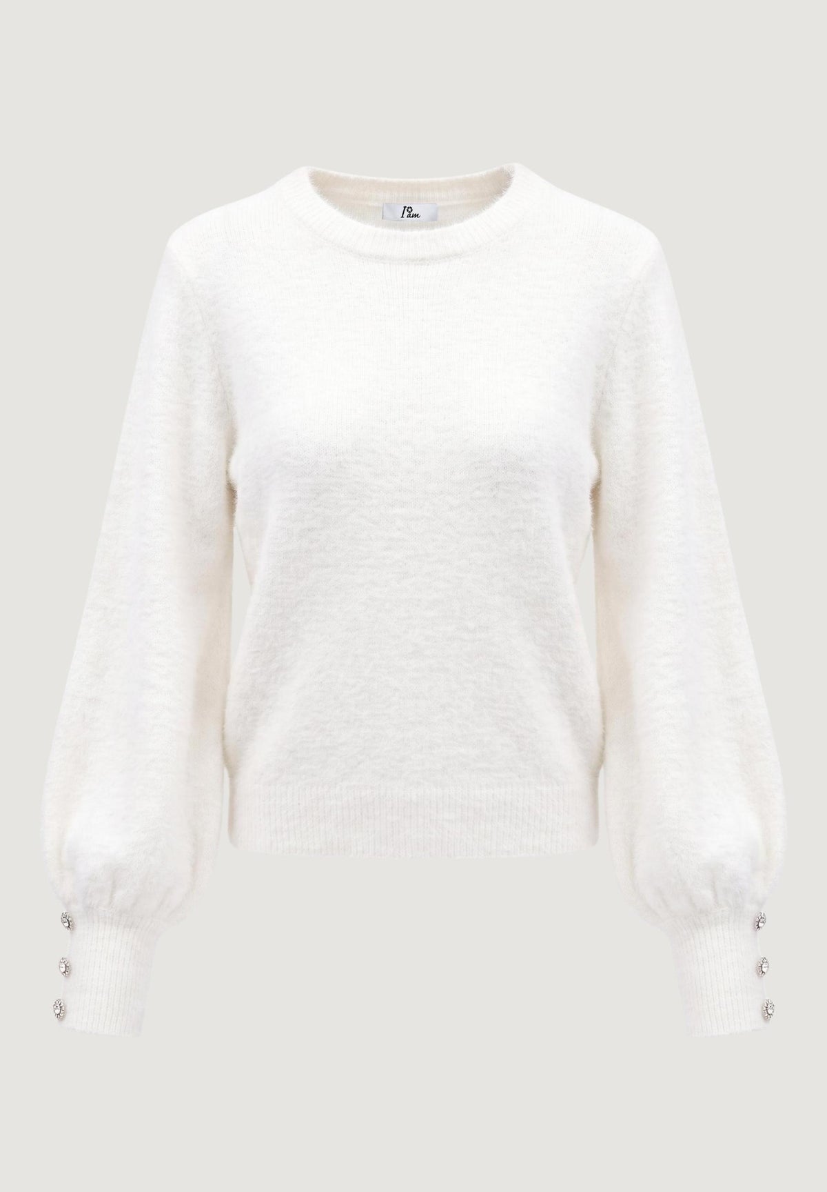 lotus FLUFFY CREW KNIT
