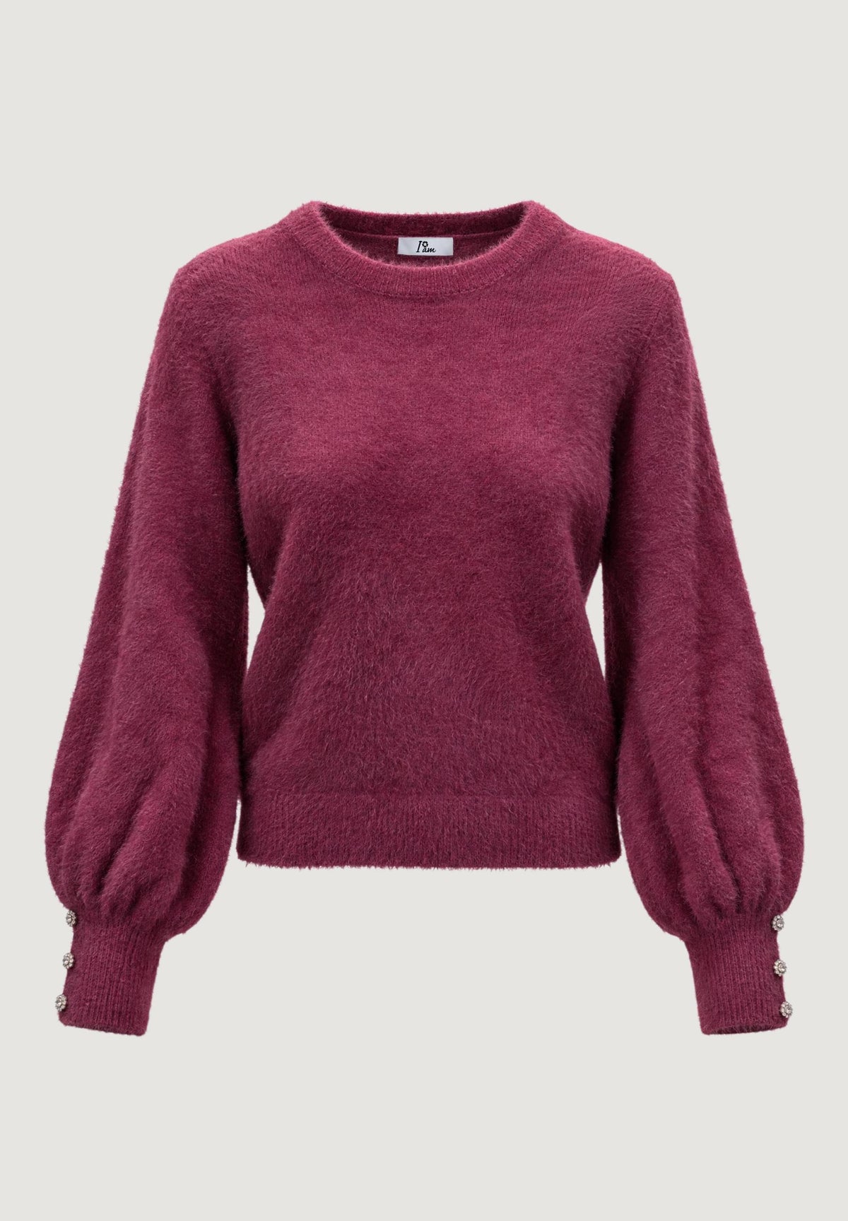 lotus FLUFFY CREW KNIT