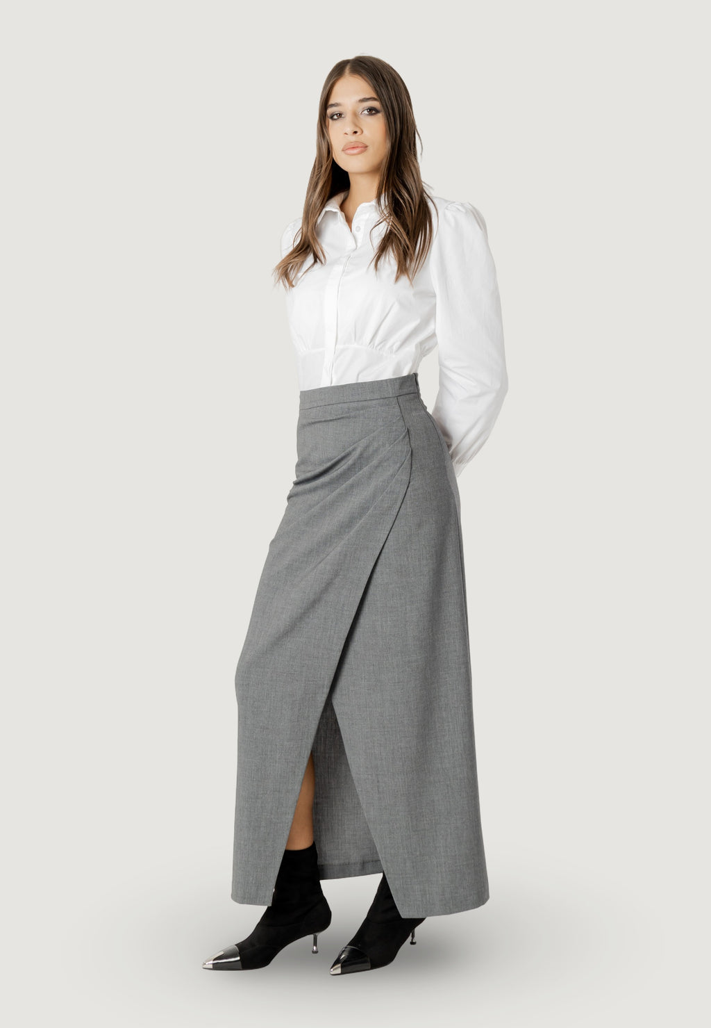 EMPIRE WRAP SKIRT
