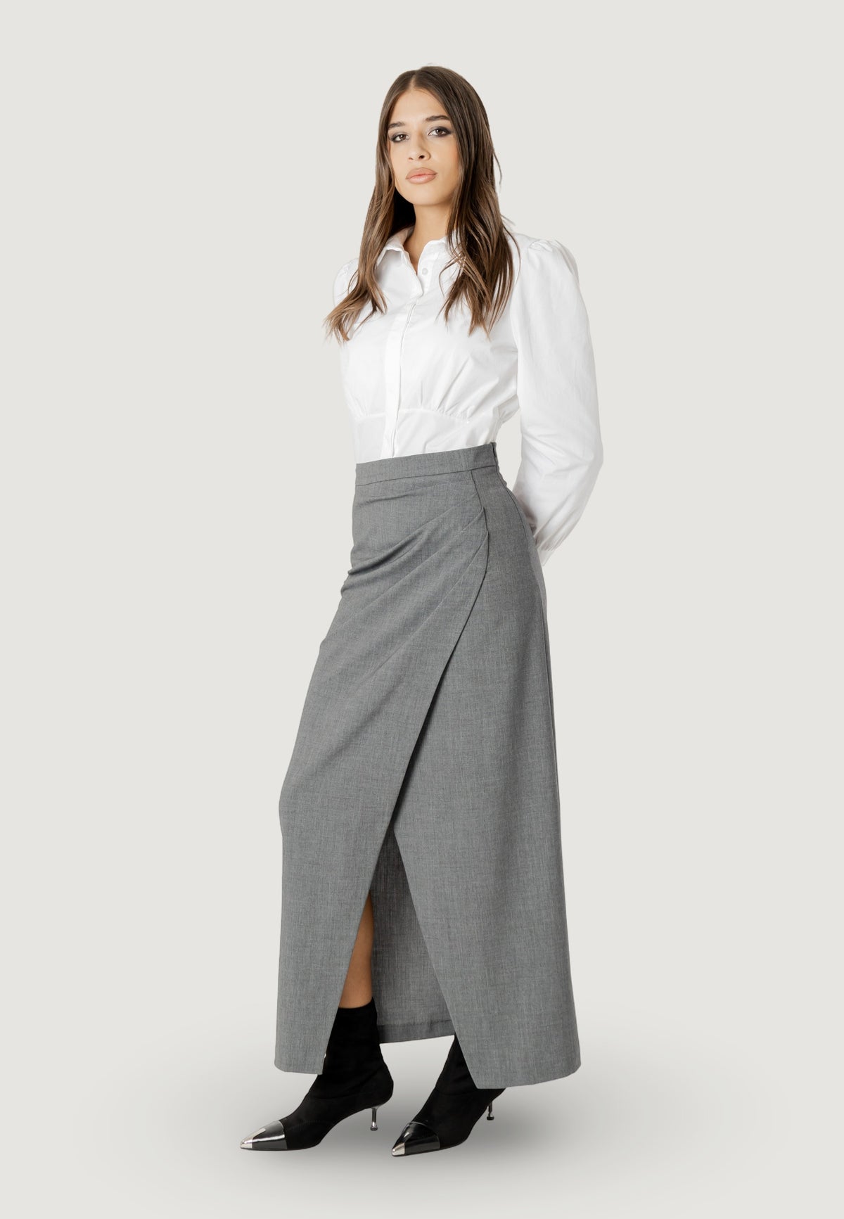 EMPIRE WRAP SKIRT
