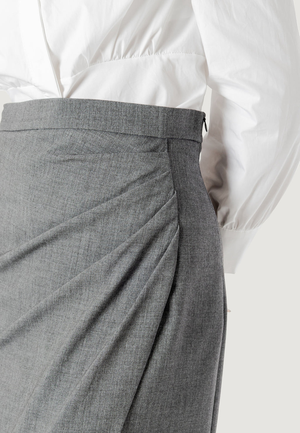 EMPIRE WRAP SKIRT