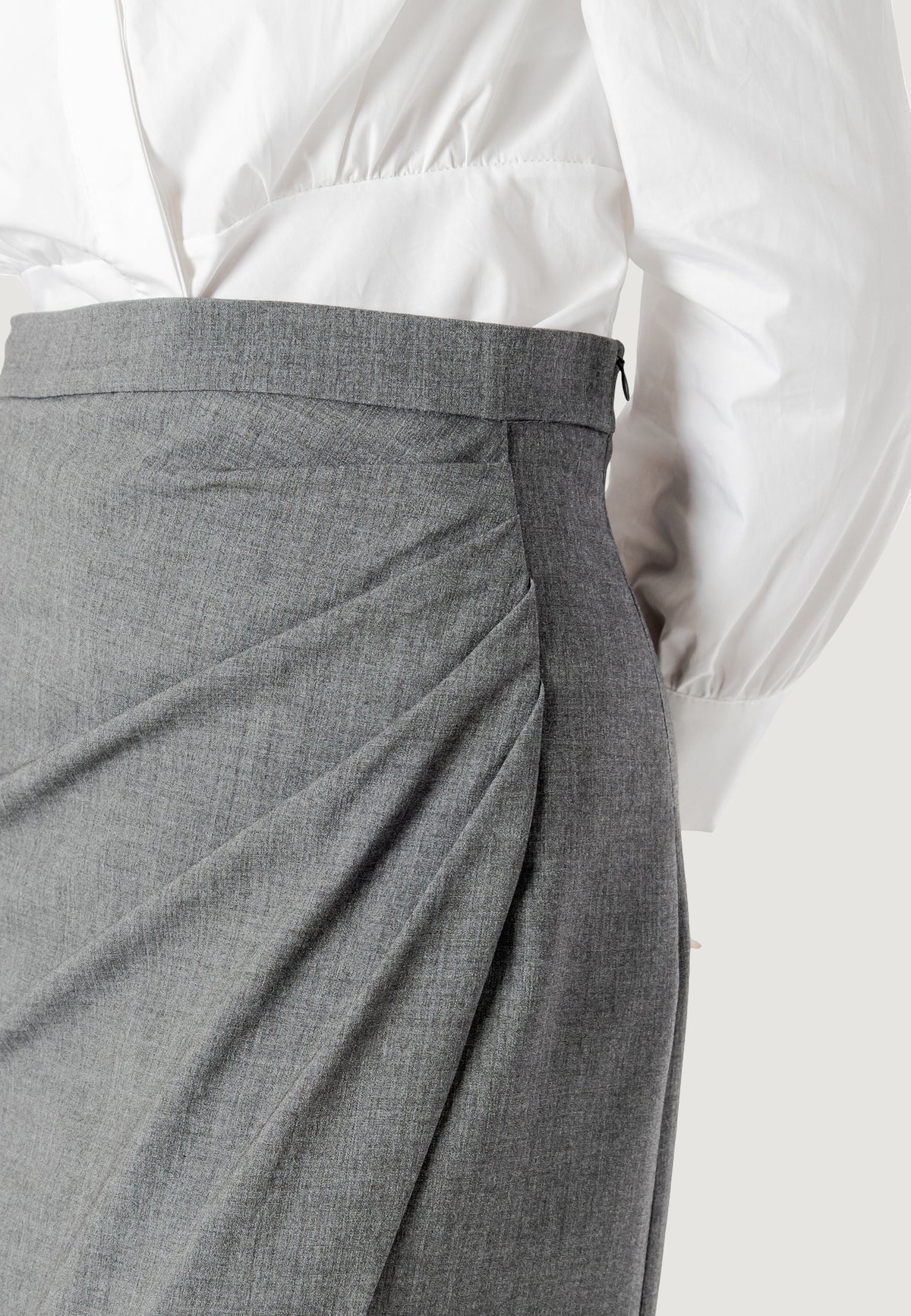 EMPIRE WRAP SKIRT