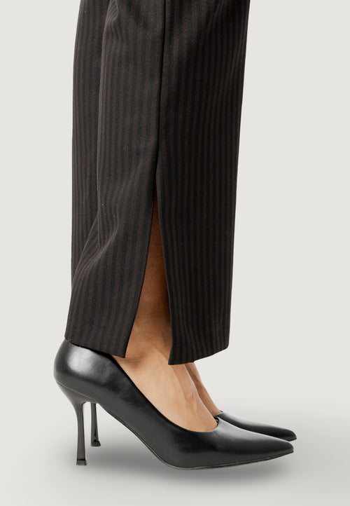 ROCKEFELLER PINSTRIPE FLARED PANTS
