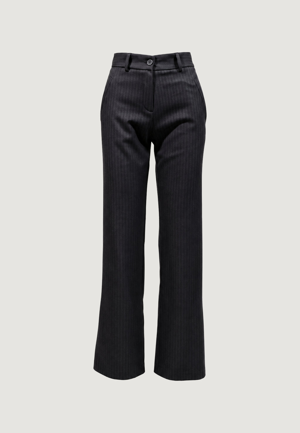 ROCKEFELLER PINSTRIPE FLARED PANTS
