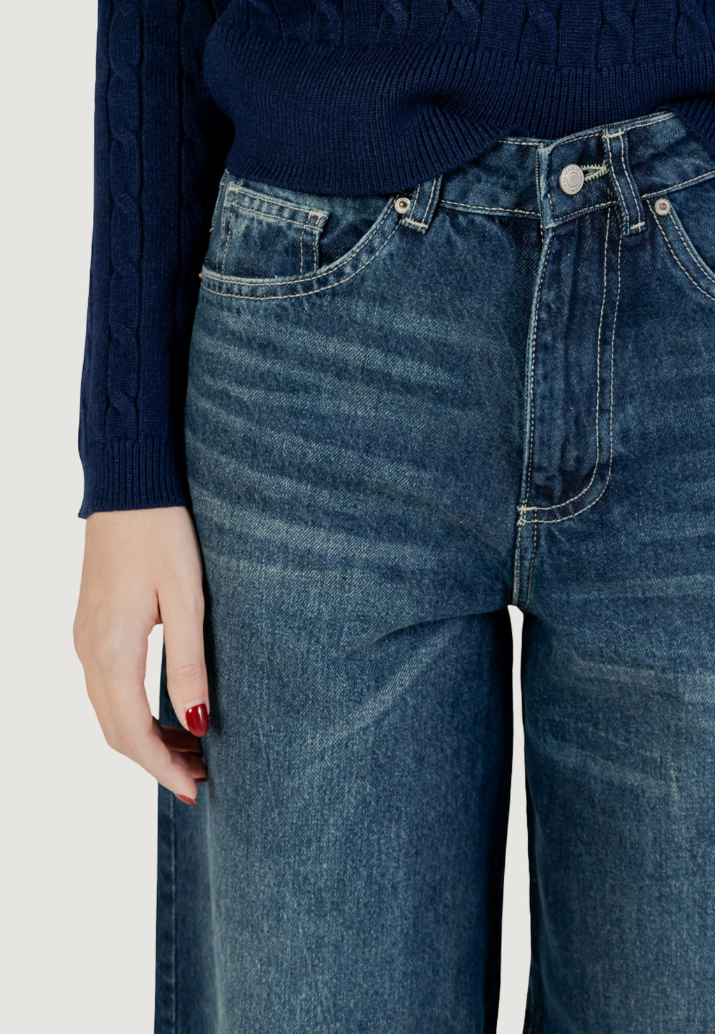 PANT. DENIM MOD. BARREL