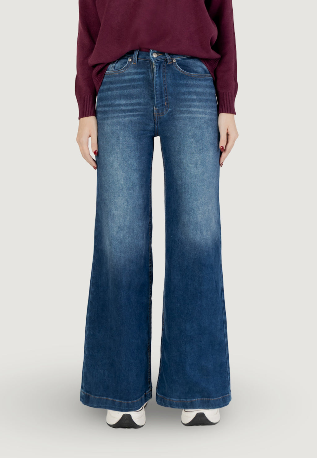 PANT. DENIM MOD PALAZZO