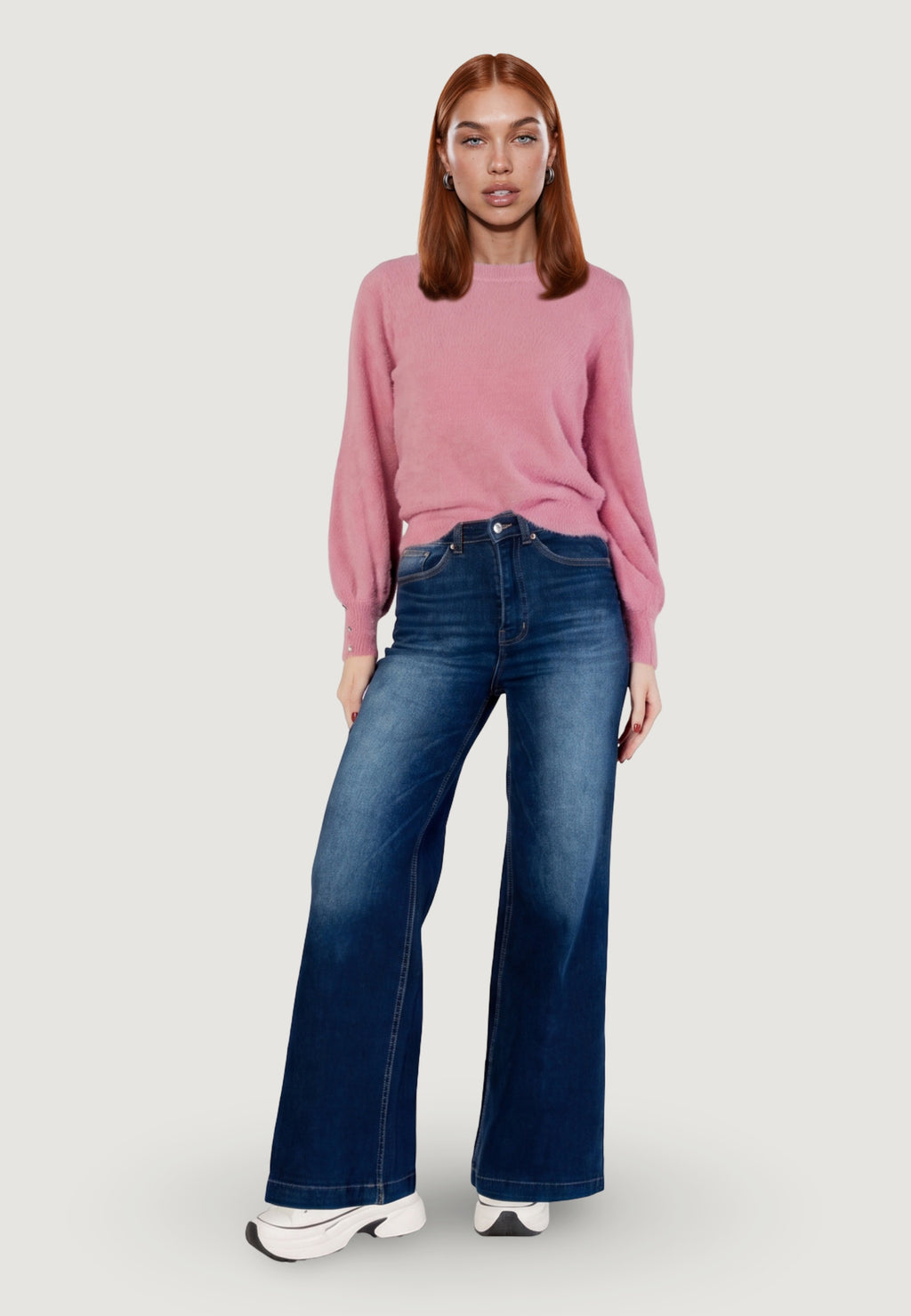 PANT. DENIM MOD PALAZZO