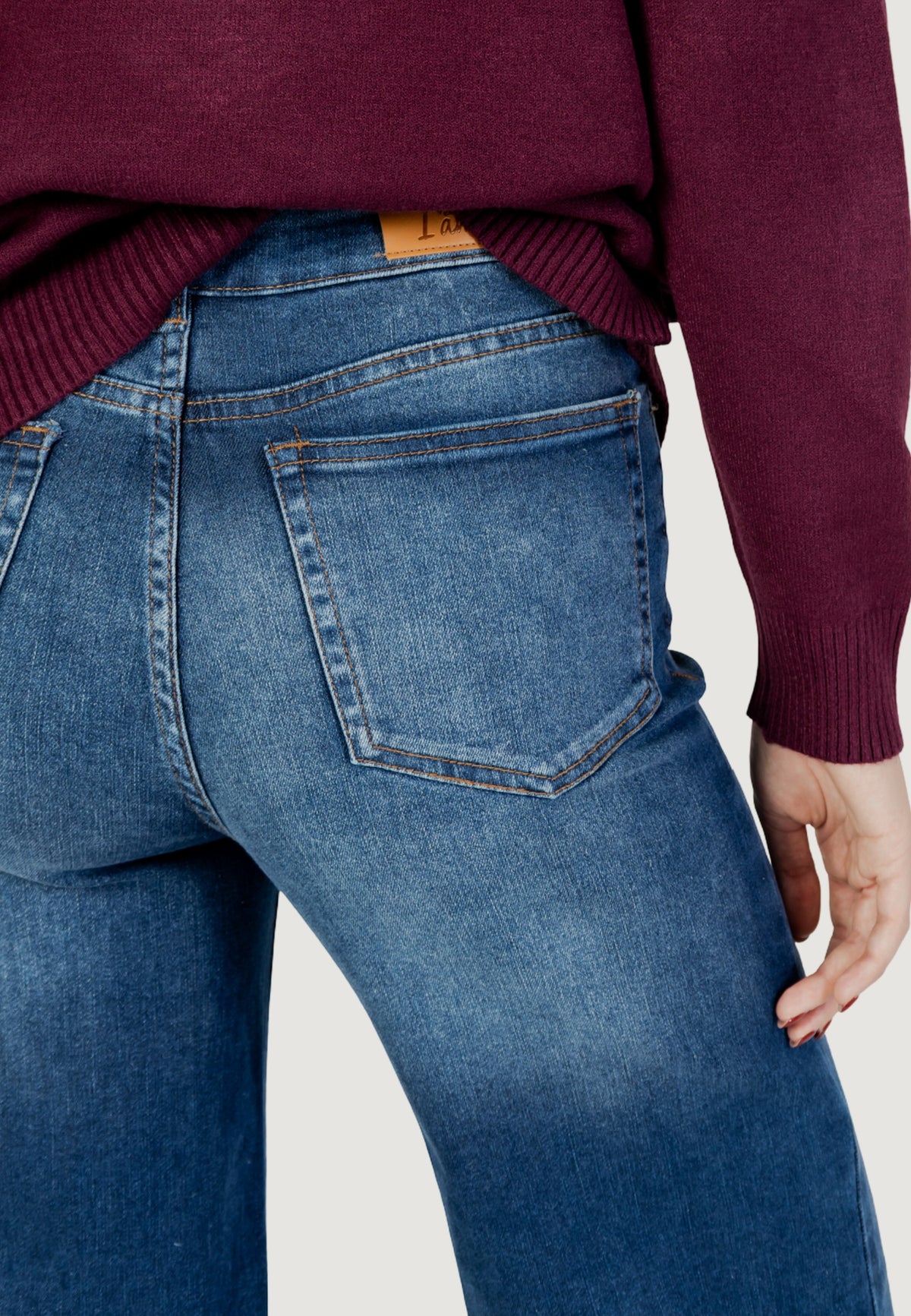 PANT. DENIM MOD PALAZZO